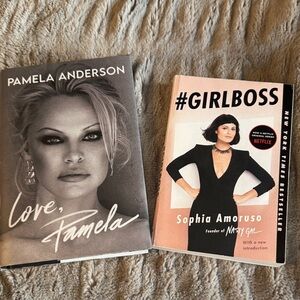 #GIRLBOSS & Love, Pamela Book Set - Black, Pink, Gray Covers